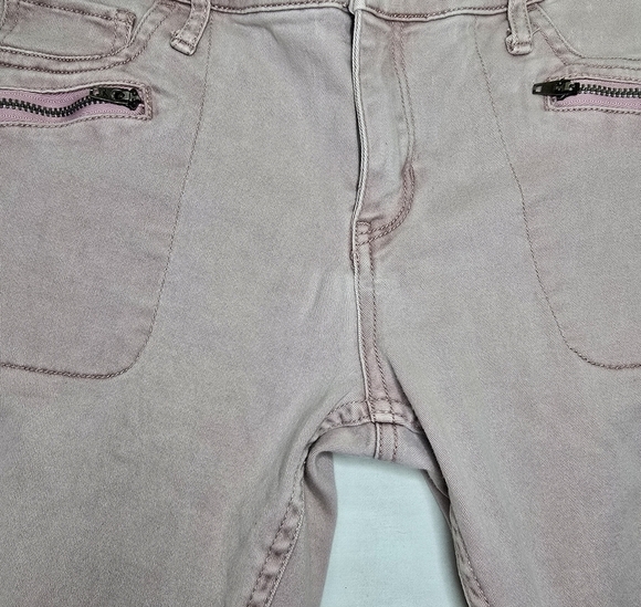 Hollister Super Skinny Midrise Destroyed Raw Hem Women's Jeans Size 5/27 - Picture 11 of 16